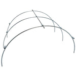 Weibulls dyrkningsbuer, 3-pak zink | Til beklædning med fiberdug, jutestof og net