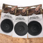 Dräneringsnät för krukor