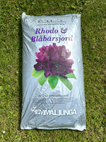 Exklusiv Rhodo- & Blåbärsjord 50 liter | Passar även till tebuskar | Emmaljunga