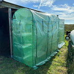 Mindre Växthus Rundtak 200x100x150/180cm