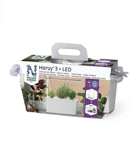 Harvy 3 + LED | Komplett Set för Hydroponisk Odling
