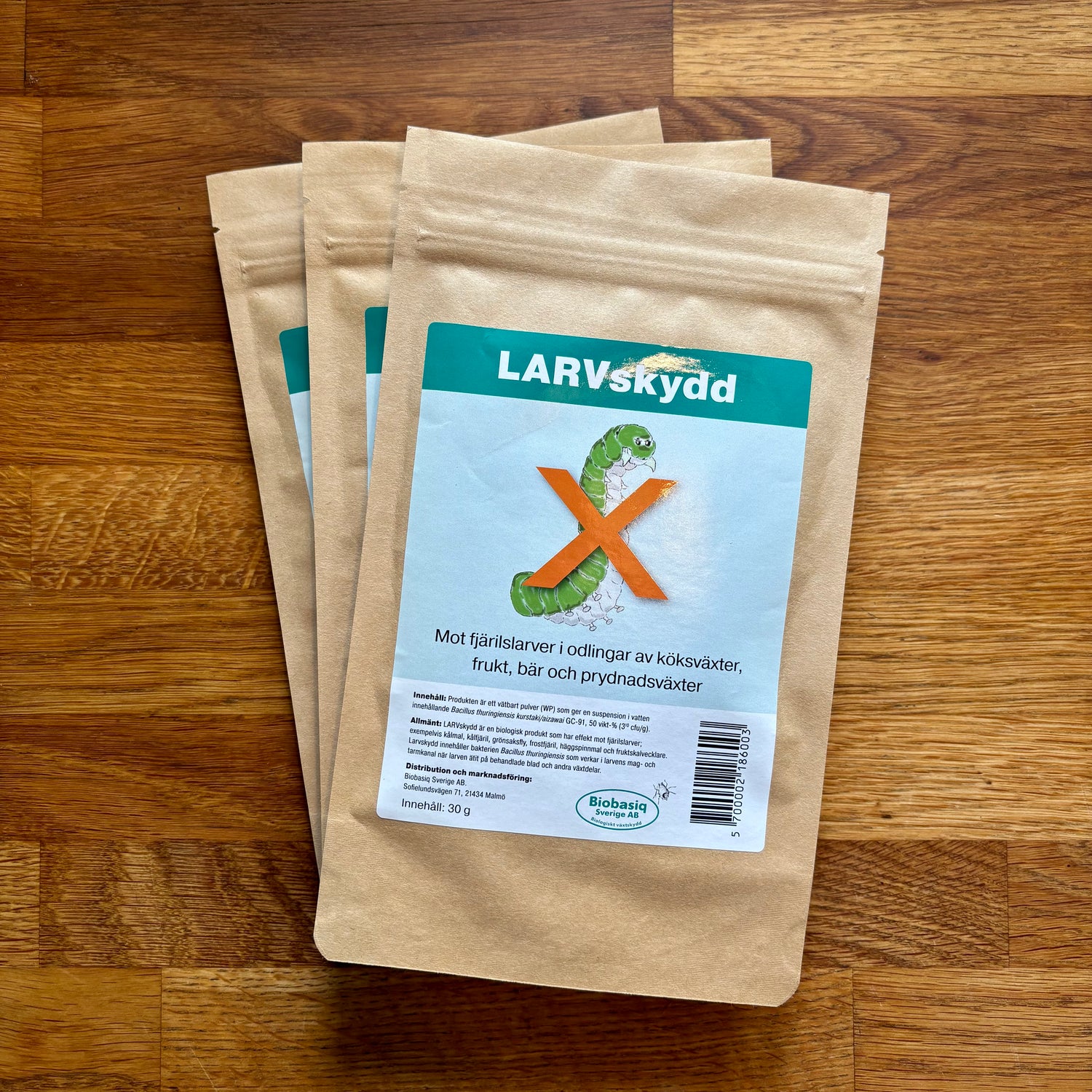 LARVA protection 30g 150-300m² - biological control of butterfly larvae