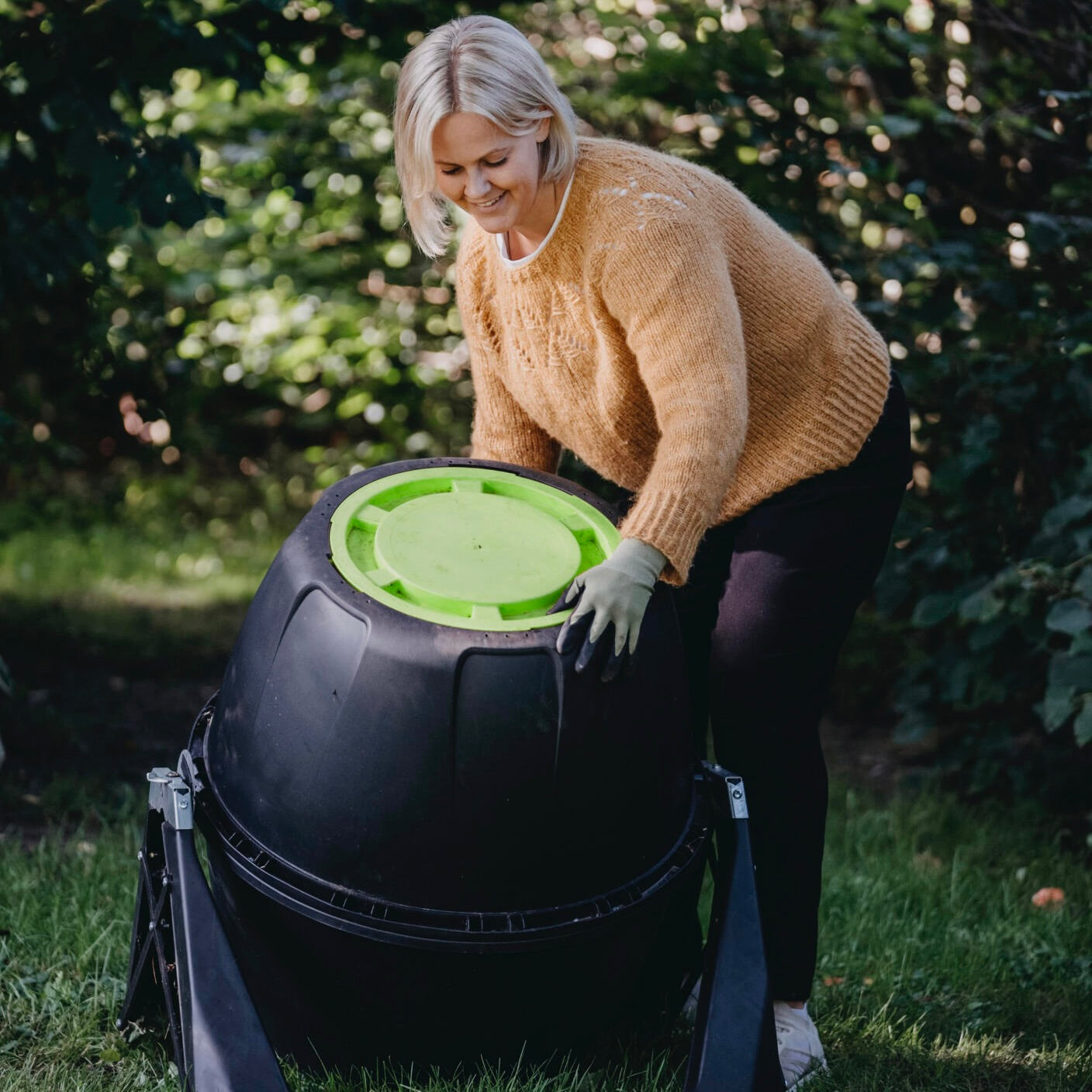 Compost ball 180 L | Recycle food &amp; plant waste effectively and practically