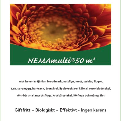 NEMAmulti® 50 m² - biologisk bekämpning av flera sorters larver