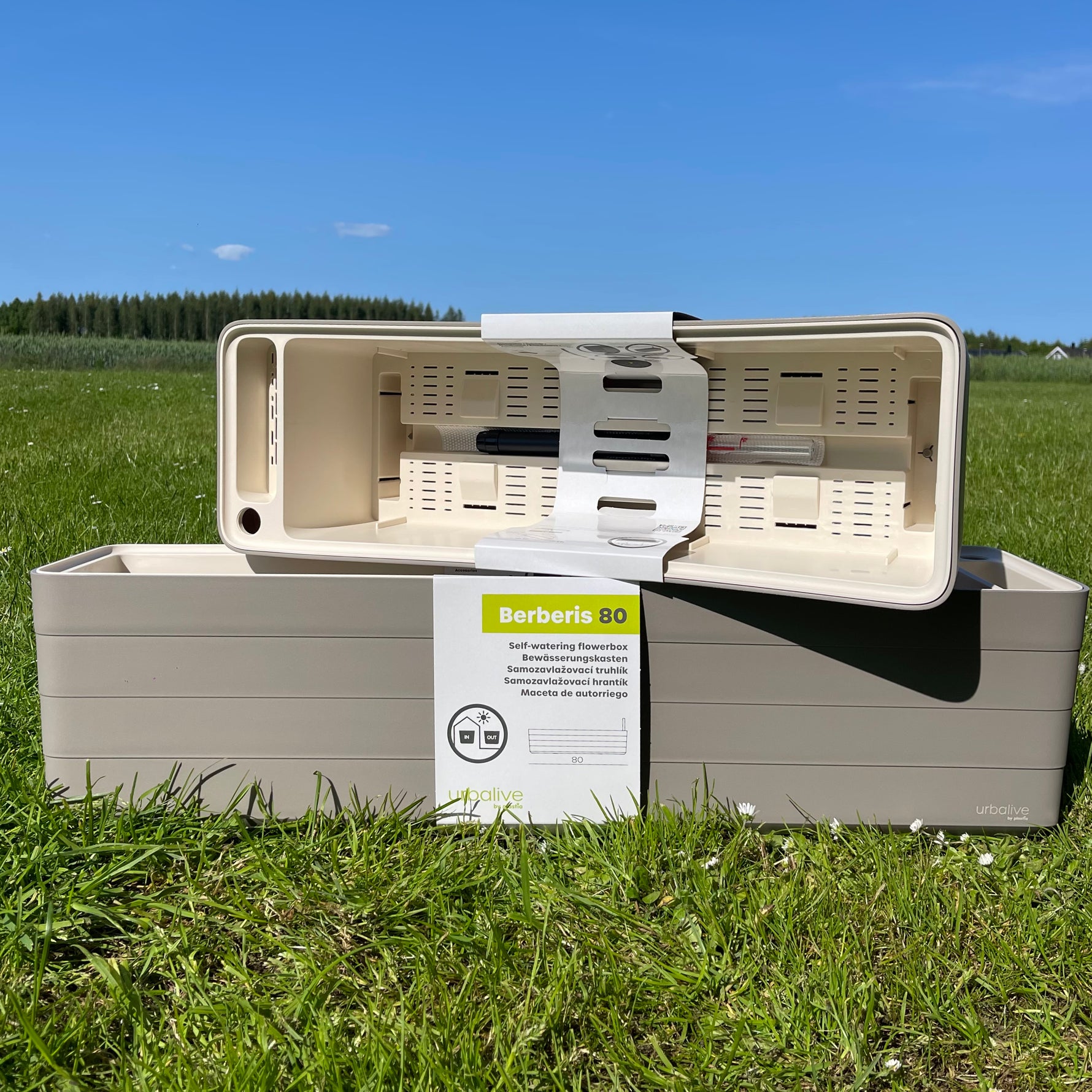 Cultivation Box Barberry 80 – Taupe – Trädgårdsdags